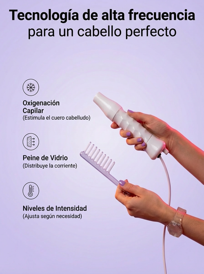 Dile adiós a la caída del cabello con el DermaGlow 4 en 1