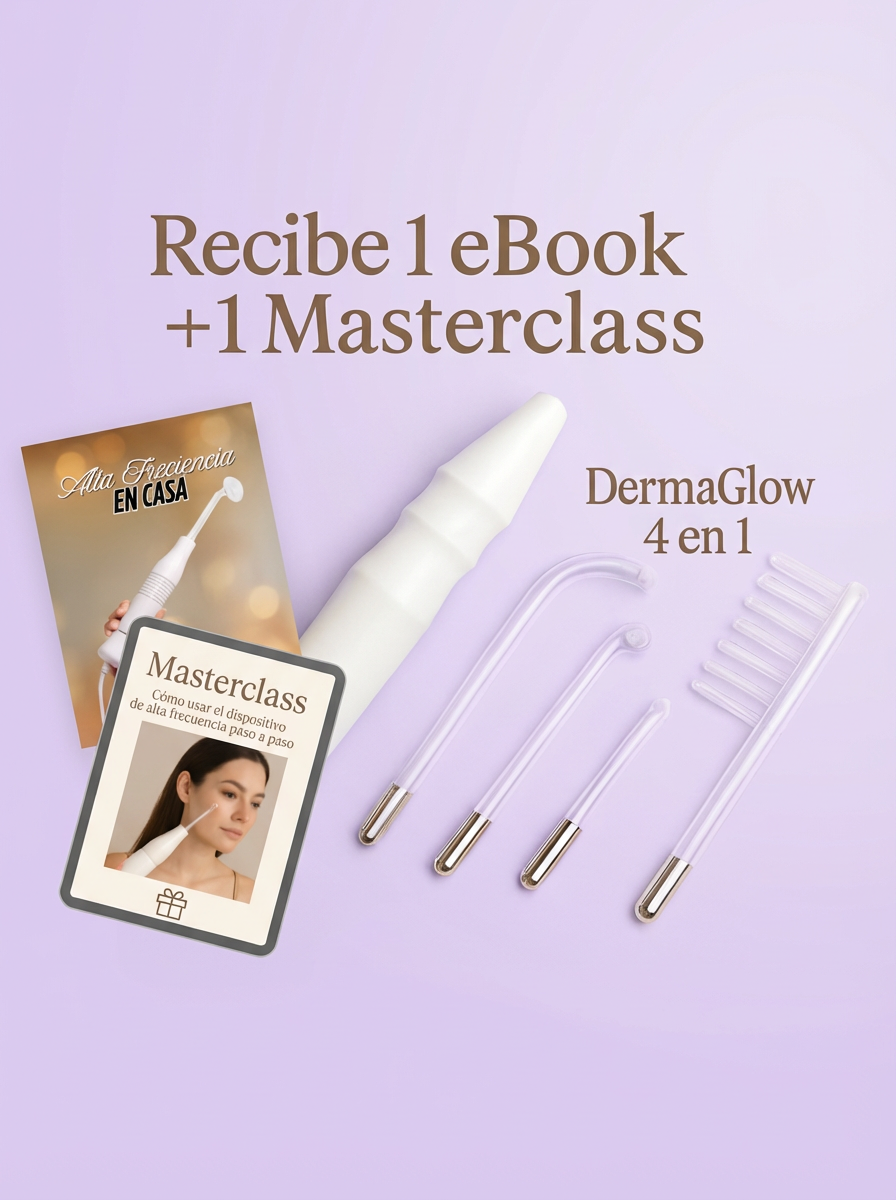 Dile adiós a la caída del cabello con el DermaGlow 4 en 1